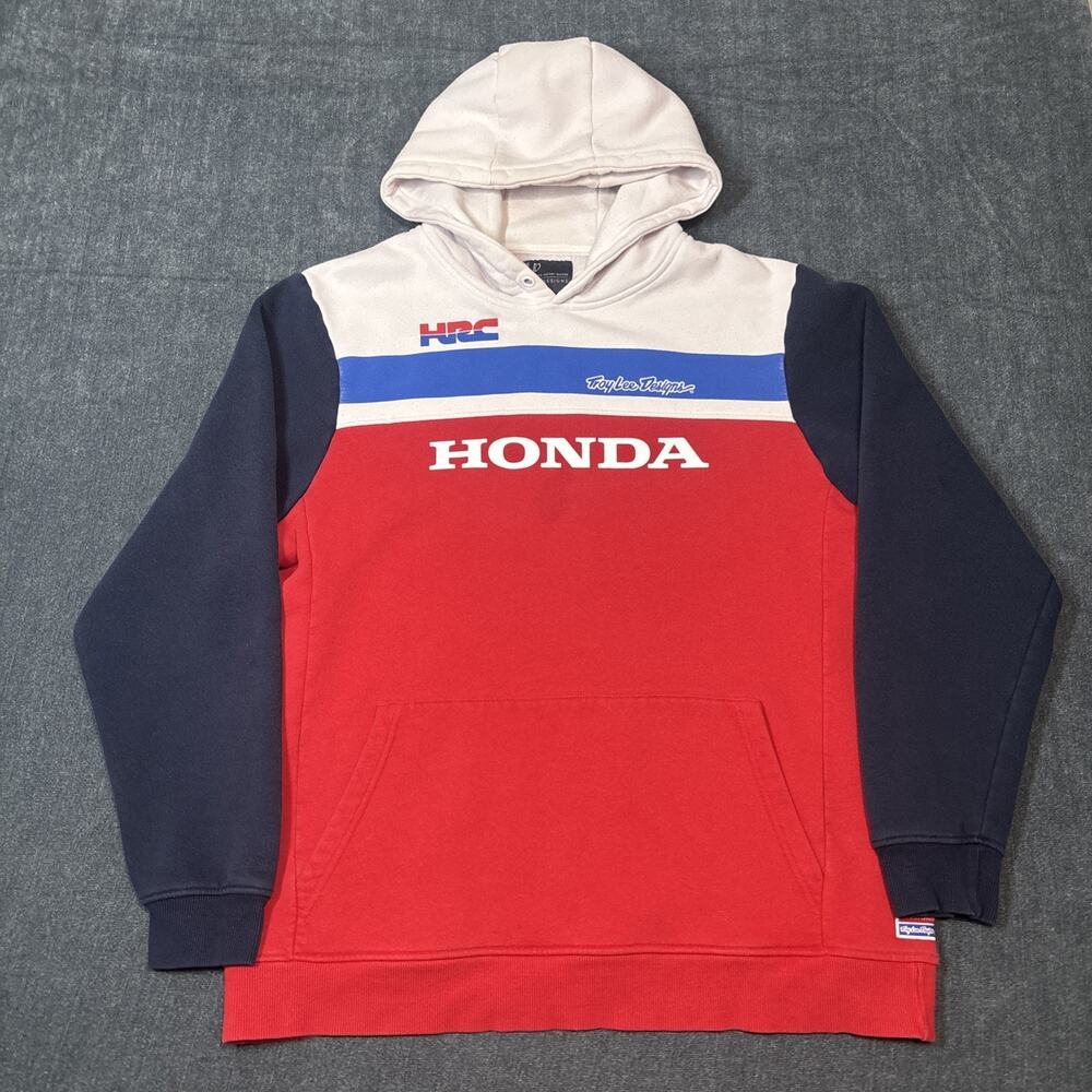HONDA MOTOR SPORT HRC TROY LEE DESIGNS HOODIE Color Block Size XXL